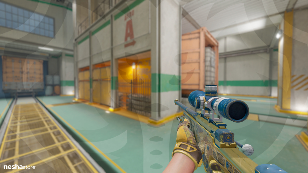 AWP Queen's Gambit com Sport Gloves Arid