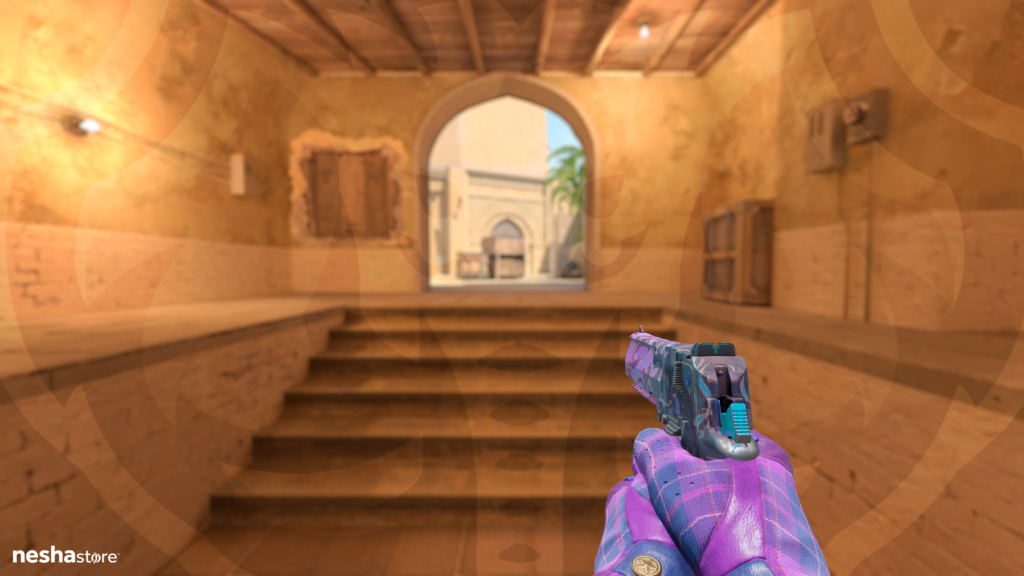 Desert Eagle Firebreathing com Driver Gloves Imperial Plaid
