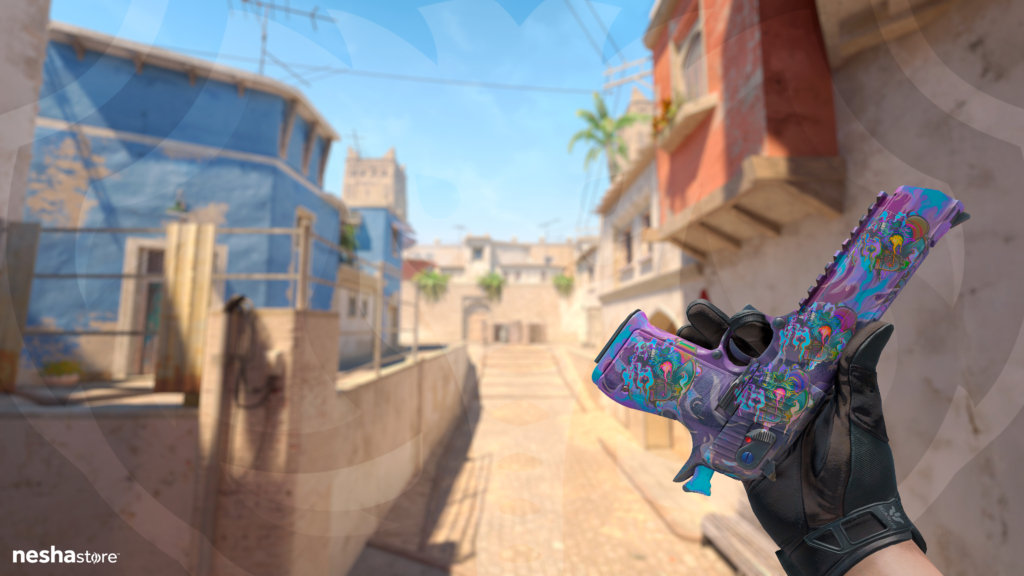 Desert Eagle Firebreathing com Sticker Clavis Holo