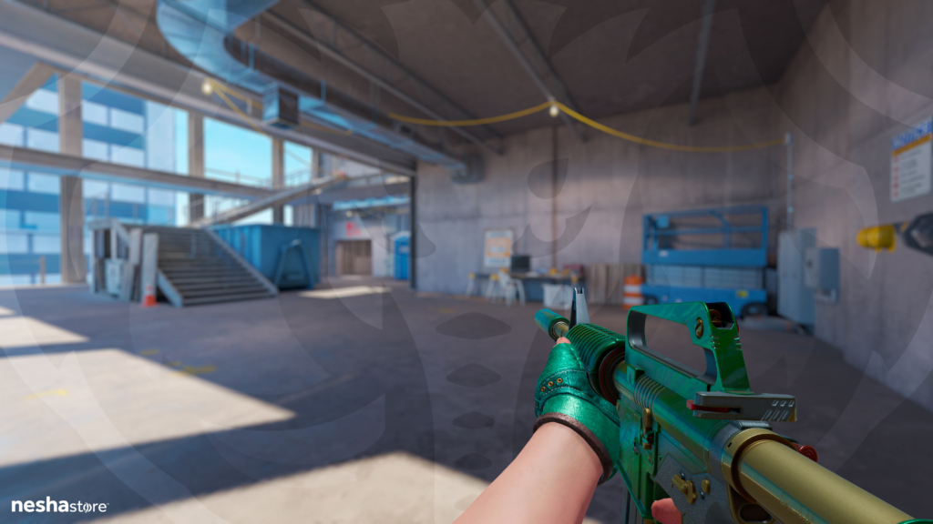 M4A1-S Electrum Broken Fang Gloves Jade