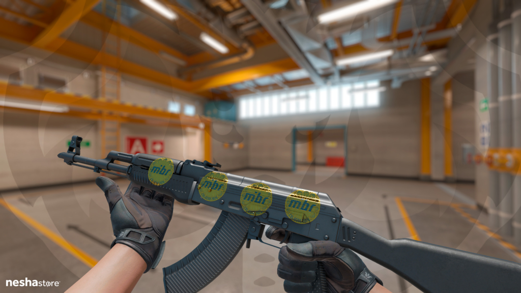 Adesivo | MIBR (Dourado) | Colônia 2026