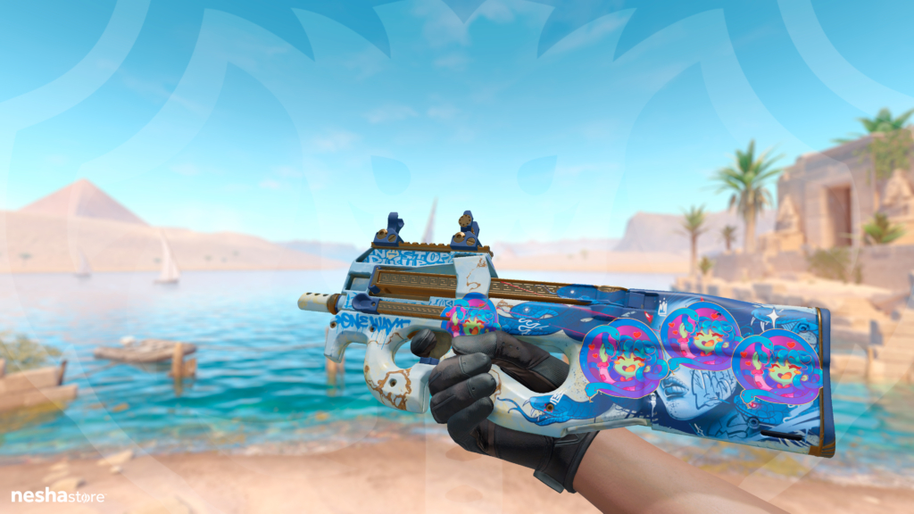 P90 Deathgaze com Sticker Baby Medusa