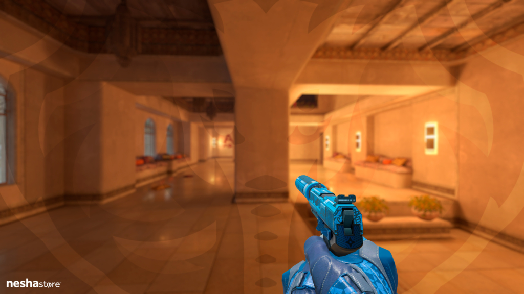 USP-S Silent Shot com Moto Gloves Polygon
