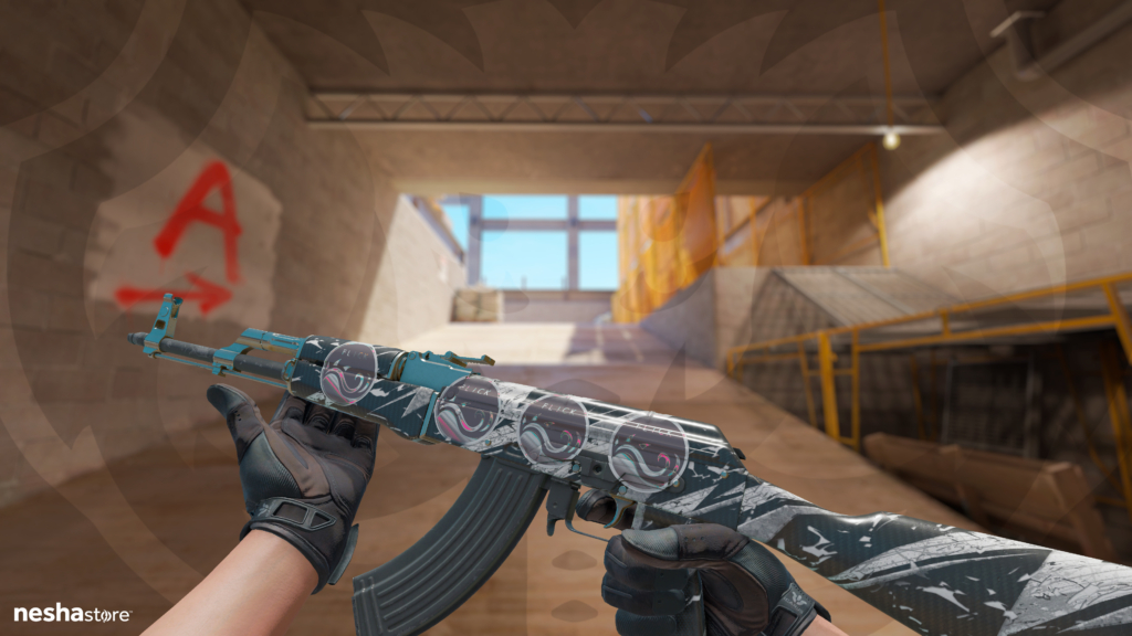 AK-47 Breakthrough Sticker Opal Flick Holo