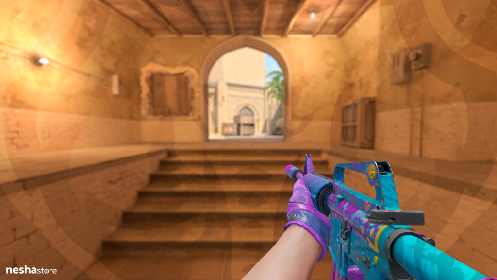 M4A1-S Party Animal Driver Gloves Imperial Plaid