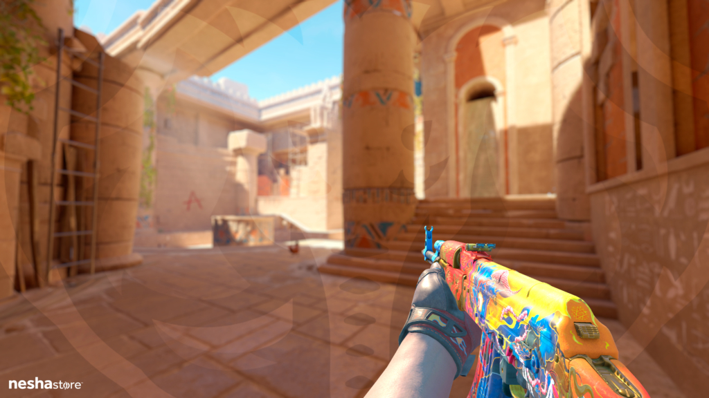 AK-47 Consequence of the Jinn com Sport Gloves Blaze