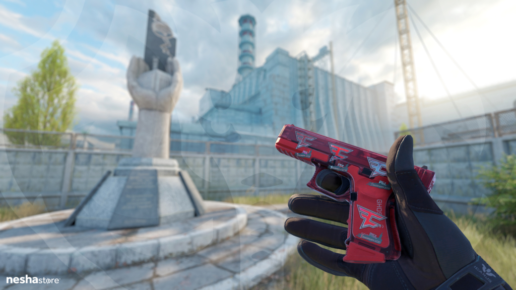 Glock-18 Ghost Protocol com Sticker FaZe Clan Holo Stockholm 2021