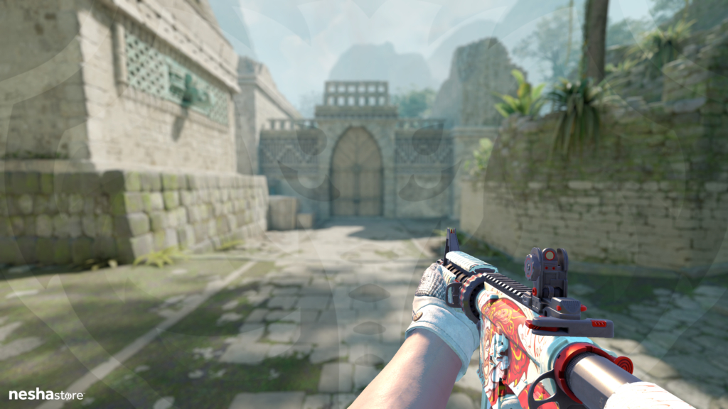 M4A4 Falak com Driver Gloves King Snake