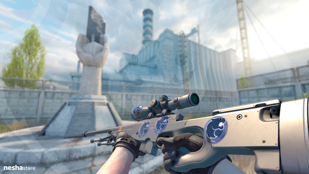 AWP Black Box com Sticker FURIA Foil Katowice 2019