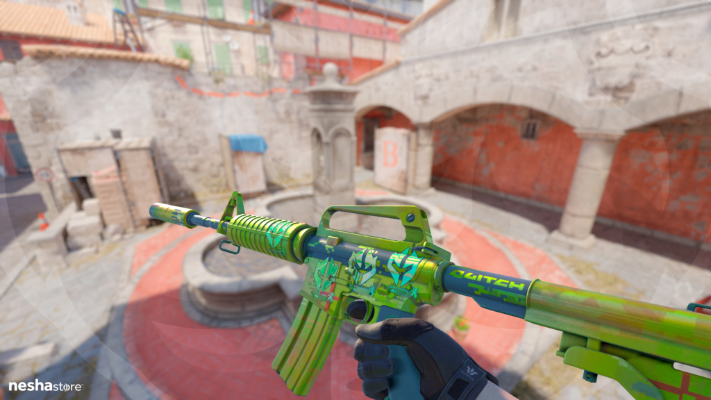 M4A1-S Fatal Glitch com Sticker Imperial Esports Holo Antwerp 2022