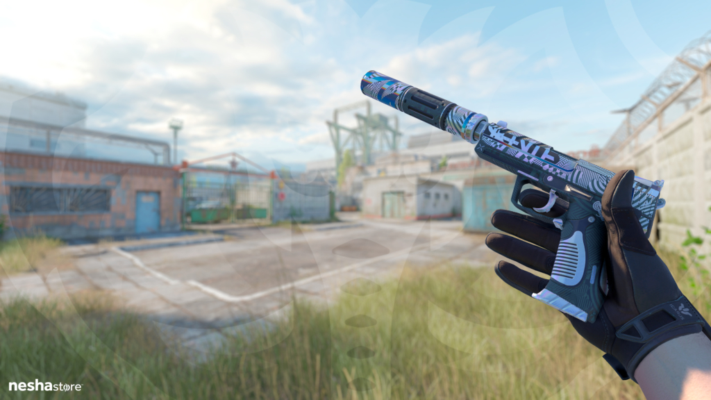 USP-S Spiral Glitch FN