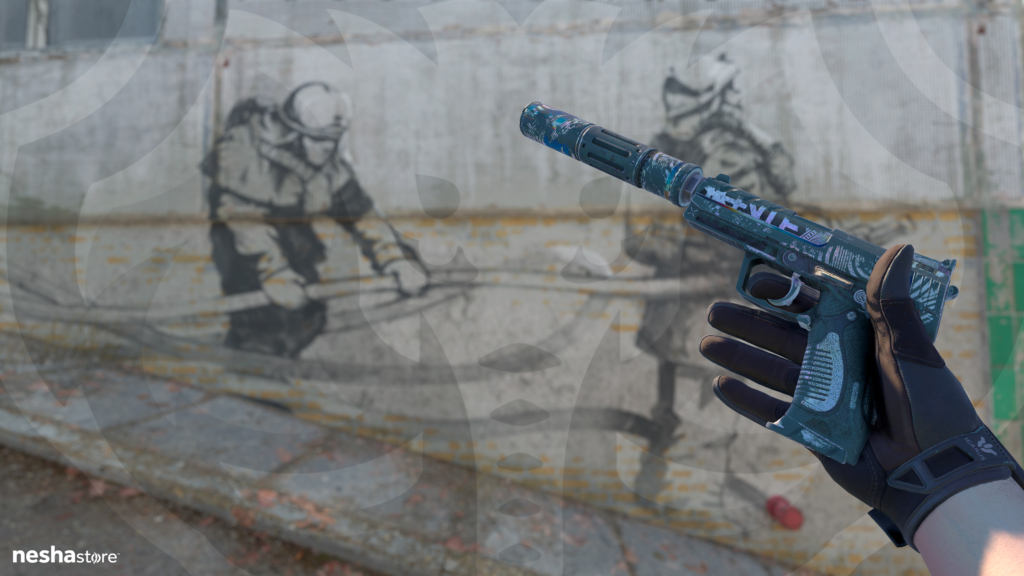 USP-S Spiral Glitch BS