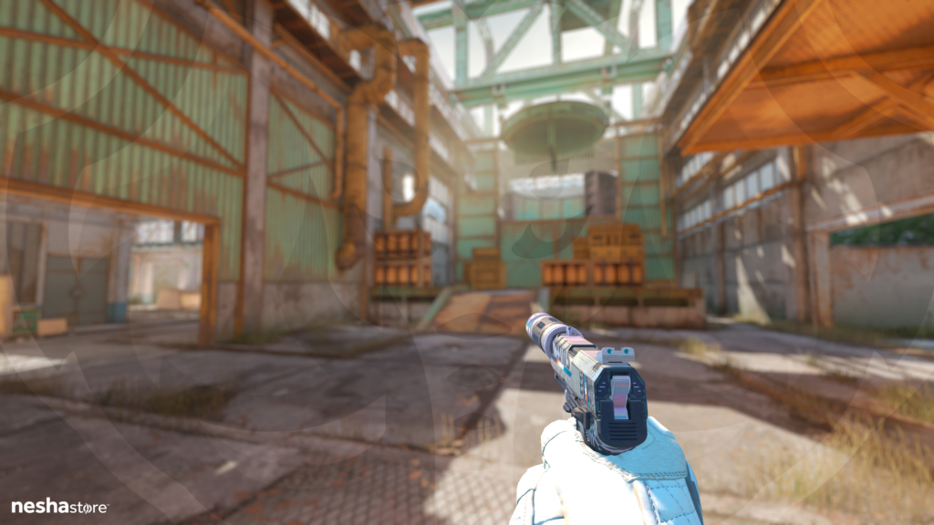 USP-S Spiral Glitch com Specialist Gloves Pillow Punchers