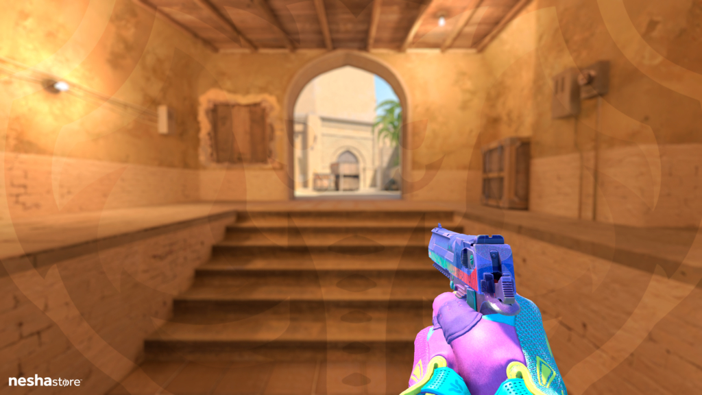 Desert Eagle Starcade com Sports Gloves Ultra Violent